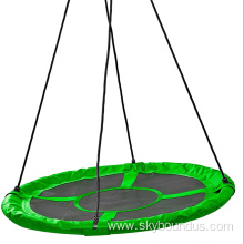 Outdoor Spinner Saucer Tree Swing Round Circular Flying